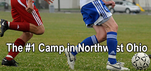 Two soccer players and a slogan: The #1 camp in Northwest Ohio